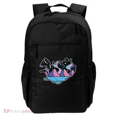 Northern Lights Island Map Backpack