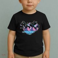 Northern Lights Island Map Toddler T-Shirt thumb 2