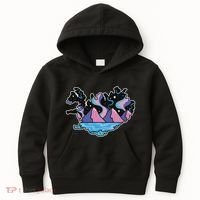 Northern Lights Island Map Kids Hoodie thumb 0