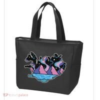 Northern Lights Island Map Tote Bag thumb 3