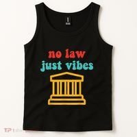 No Law Just Vibes Tank Top thumb 2