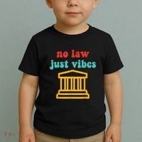 No Law Just Vibes Toddler T-Shirt thumb 2