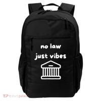 No Law Just Vibes Backpack thumb 0