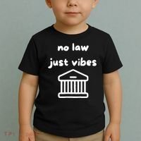 No Law Just Vibes Toddler T-Shirt thumb 2