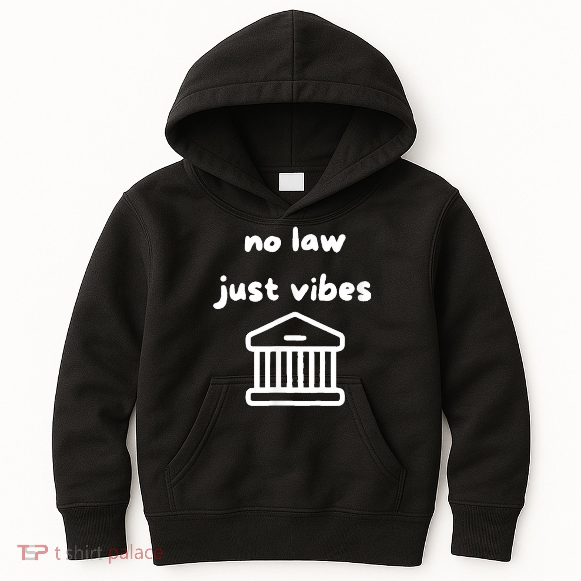 No Law Just Vibes Kids Hoodie