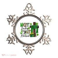 Not Lucky Just-Blessed Irish Christian Cross St Patricks Day Ornament thumb 0