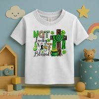 Not Lucky Just-Blessed Irish Christian Cross St Patricks Day Toddler T-Shirt thumb 3