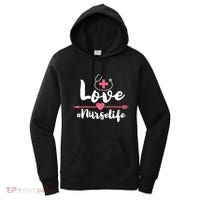 Nurse Life Love Doctors Medical Rn Lpn Gift Women's Hoodie thumb 0
