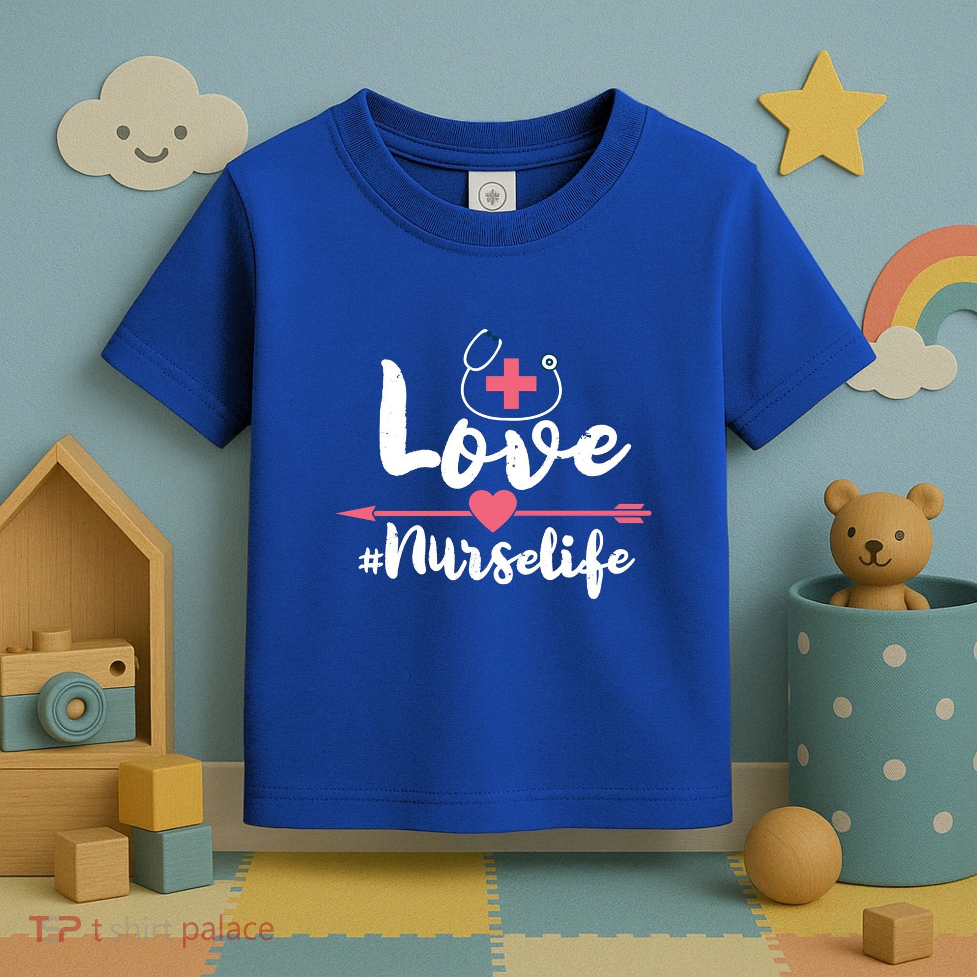 Nurse Life Love Doctors Medical Rn Lpn Gift Toddler T-Shirt