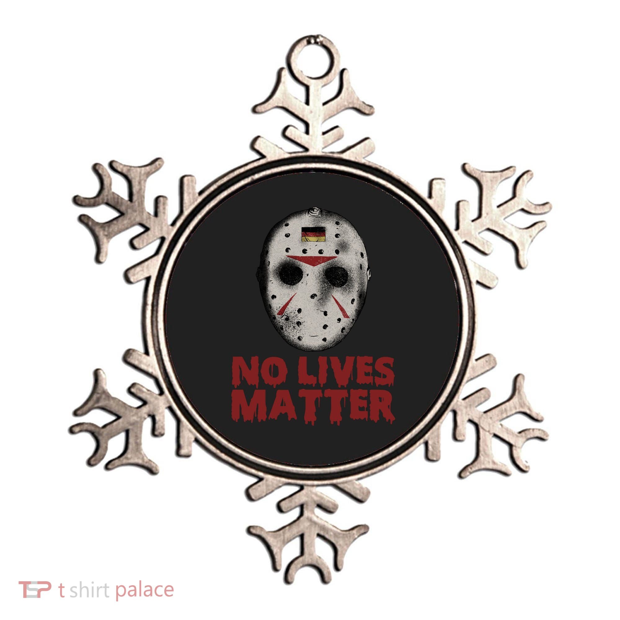 No Lives Matter Horror Halloween Jason Ornament