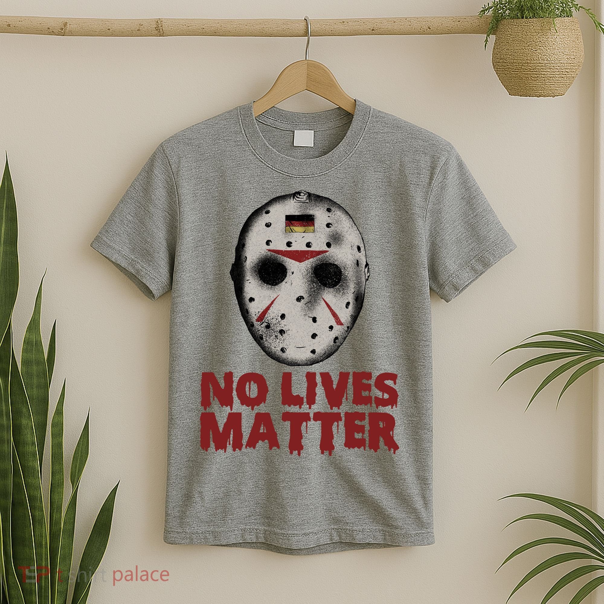 No Lives Matter Horror Halloween Jason T-Shirt