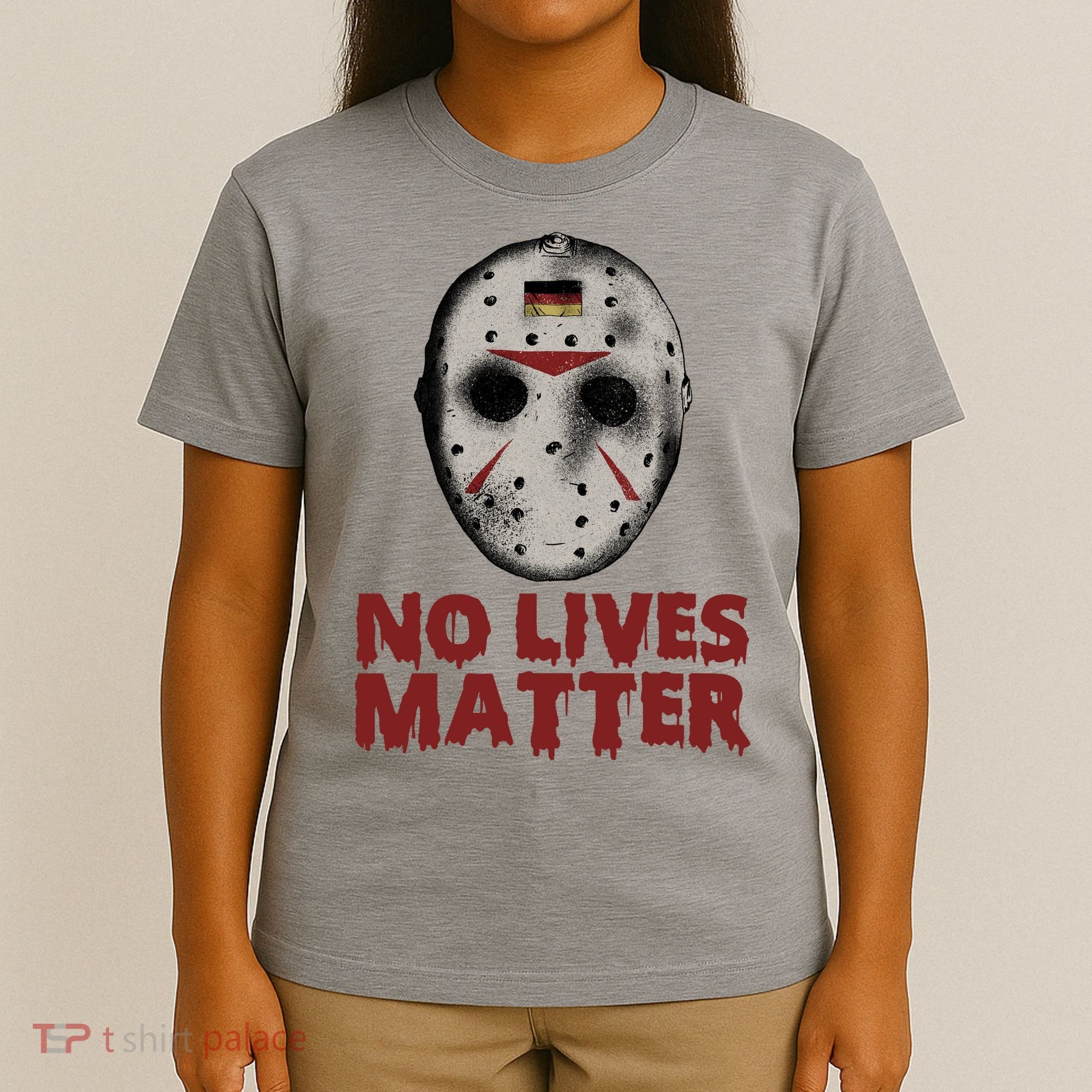 No Lives Matter Horror Halloween Jason T-Shirt