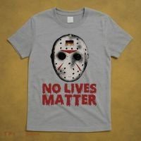 No Lives Matter Horror Halloween Jason T-Shirt thumb 5