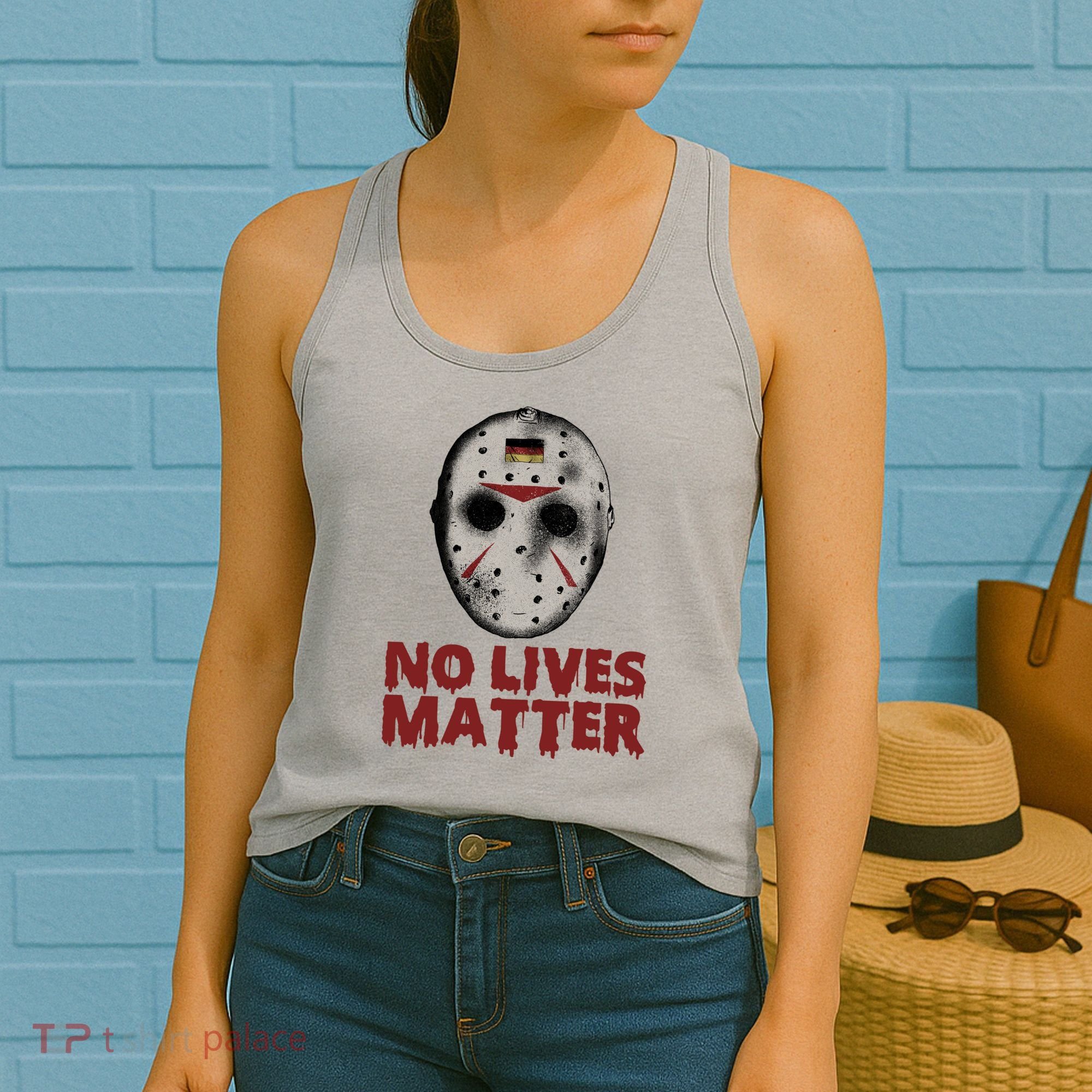 No Lives Matter Horror Halloween Jason Women's Tank Top