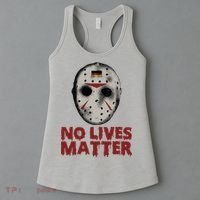 No Lives Matter Horror Halloween Jason Women's Tank Top thumb 3
