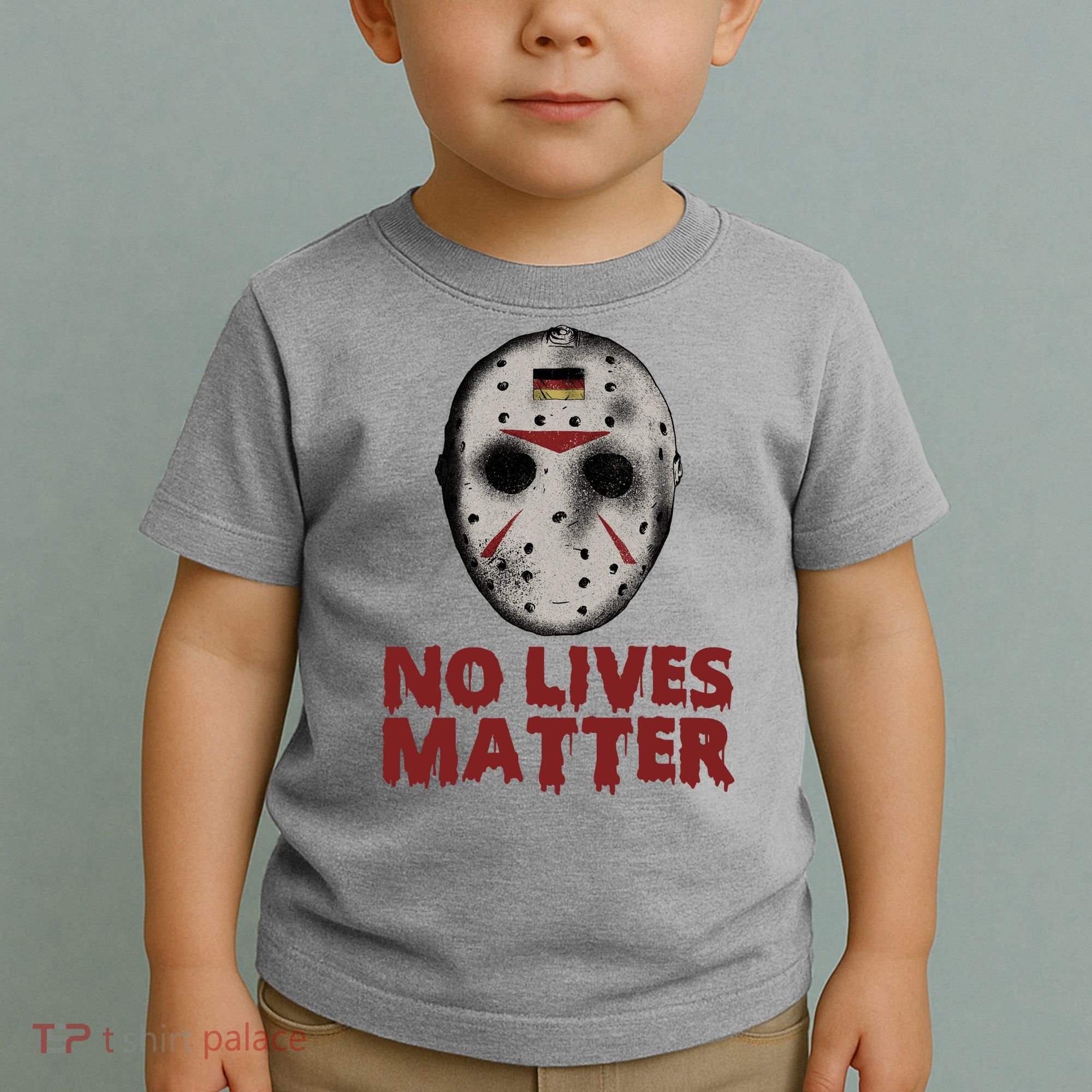 No Lives Matter Horror Halloween Jason Toddler T-Shirt