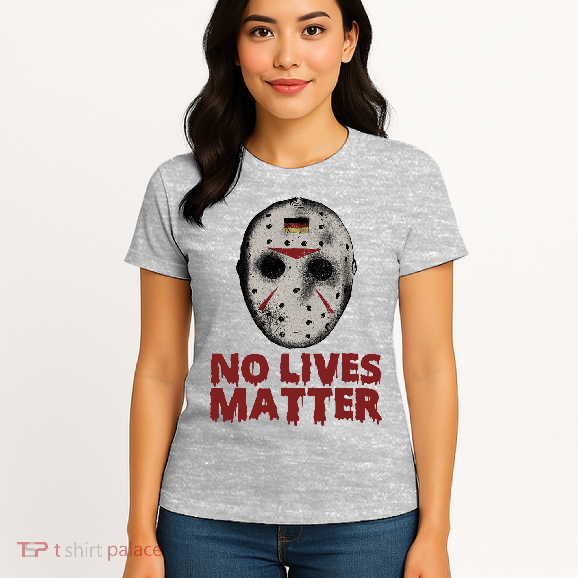 No Lives Matter Horror Halloween Jason Women's T-Shirt