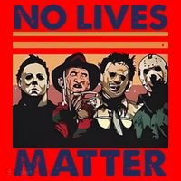 No Lives Matter Halloween Santa Hat thumb 1