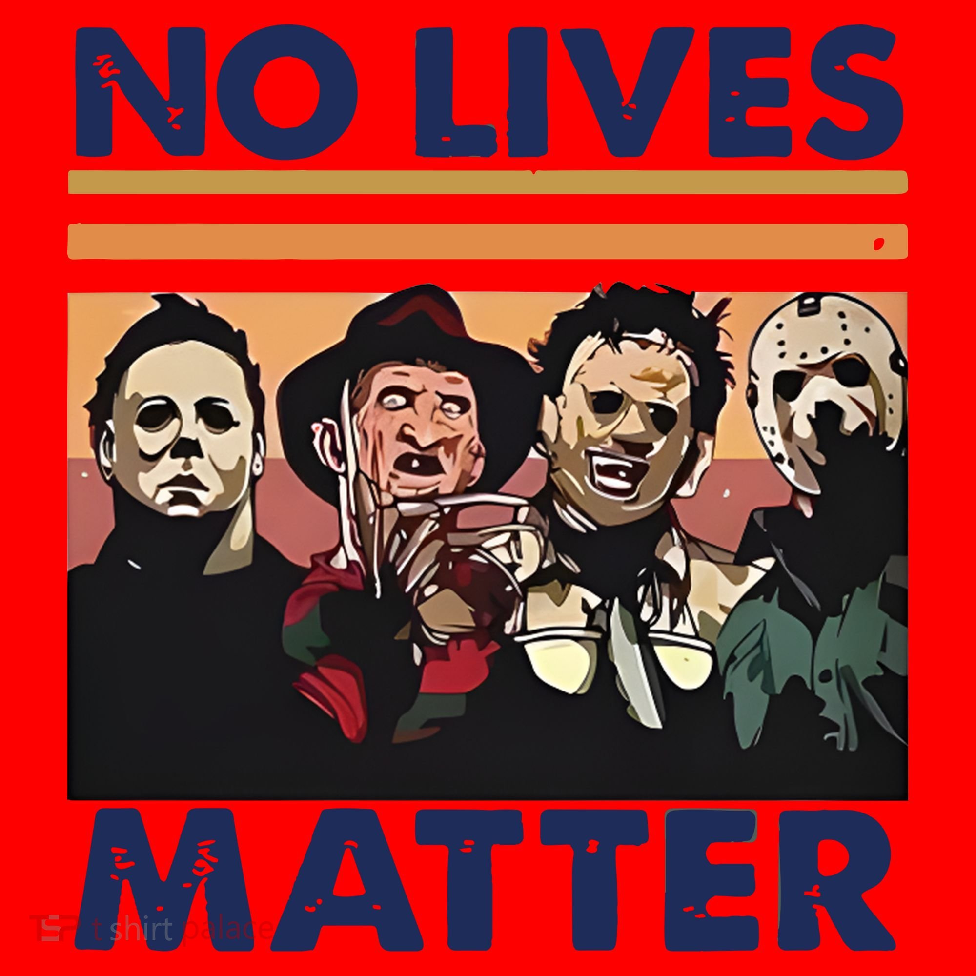 No Lives Matter Halloween Santa Hat