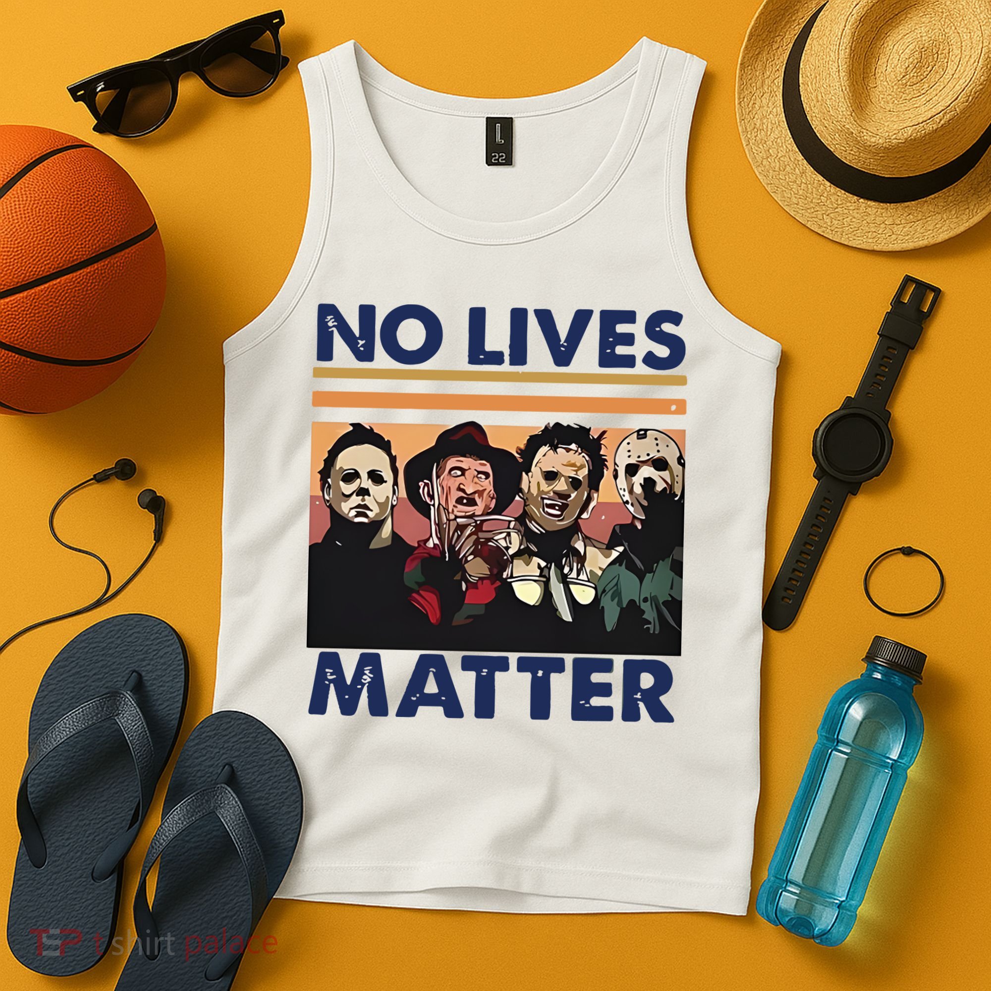 No Lives Matter Halloween Tank Top