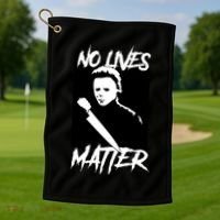No Lives Matter Golf Towel thumb 1