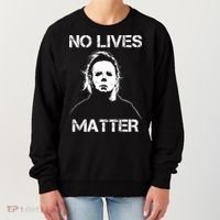 No Lives Matter Halloween Scary Parody Women's Sweatshirt thumb 0