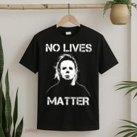 No Lives Matter Halloween Scary Parody T-Shirt thumb 2