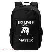 No Lives Matter Halloween Scary Parody Backpack thumb 0