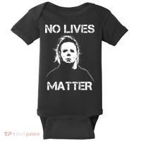 No Lives Matter Halloween Scary Parody Baby Bodysuit thumb 0