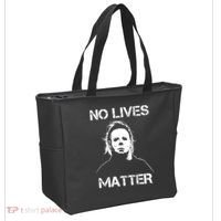 No Lives Matter Halloween Scary Parody Tote Bag thumb 2