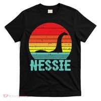 Nessie Loch Ness Monster Retro Nessy Animal Lover T-Shirt thumb 0
