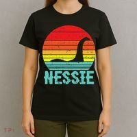 Nessie Loch Ness Monster Retro Nessy Animal Lover T-Shirt thumb 4