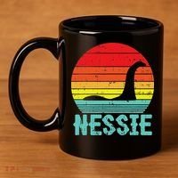 Nessie Loch Ness Monster Retro Nessy Animal Lover 11oz C Handle Ceramic Mug thumb 4