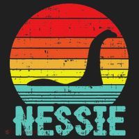 Nessie Loch Ness Monster Retro Nessy Animal Lover Beanie thumb 2
