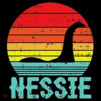 Nessie Loch Ness Monster Retro Nessy Animal Lover Women's Hoodie thumb 2