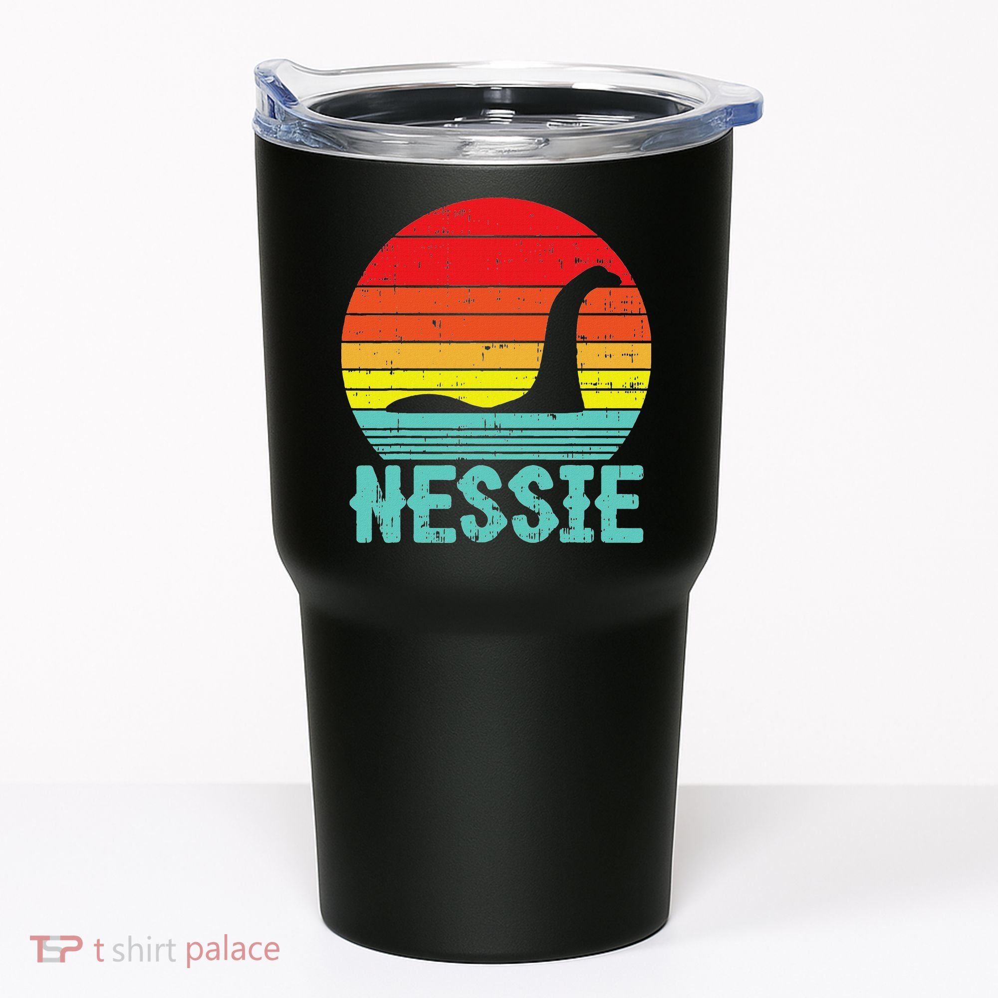 Nessie Loch Ness Monster Retro Nessy Animal Lover Tumbler