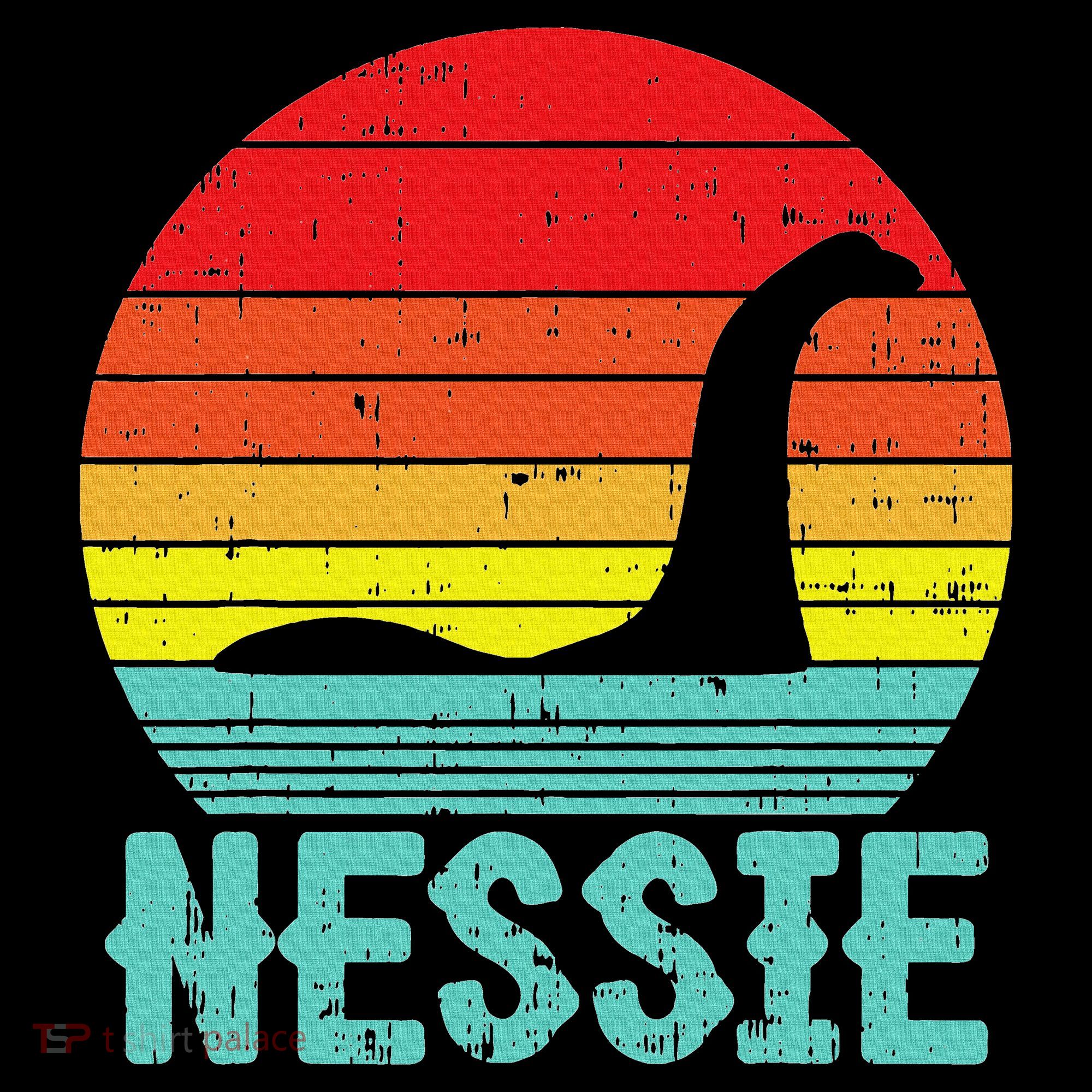 Nessie Loch Ness Monster Retro Nessy Animal Lover Women's Tank Top