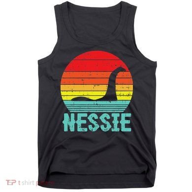 Nessie Loch Ness Monster Retro Nessy Animal Lover Tank Top