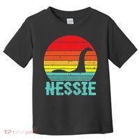 Nessie Loch Ness Monster Retro Nessy Animal Lover Toddler T-Shirt thumb 0