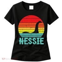 Nessie Loch Ness Monster Retro Nessy Animal Lover Women's T-Shirt thumb 0