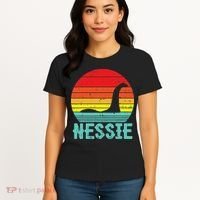 Nessie Loch Ness Monster Retro Nessy Animal Lover Women's T-Shirt thumb 4