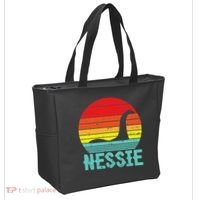 Nessie Loch Ness Monster Retro Nessy Animal Lover Tote Bag thumb 2