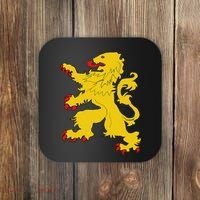 Netherlands Lion Nederland Oranje Crest Dutch Pride Roots Coaster thumb 0