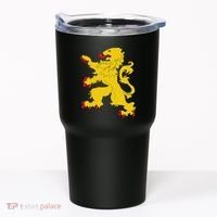 Netherlands Lion Nederland Oranje Crest Dutch Pride Roots Tumbler thumb 0