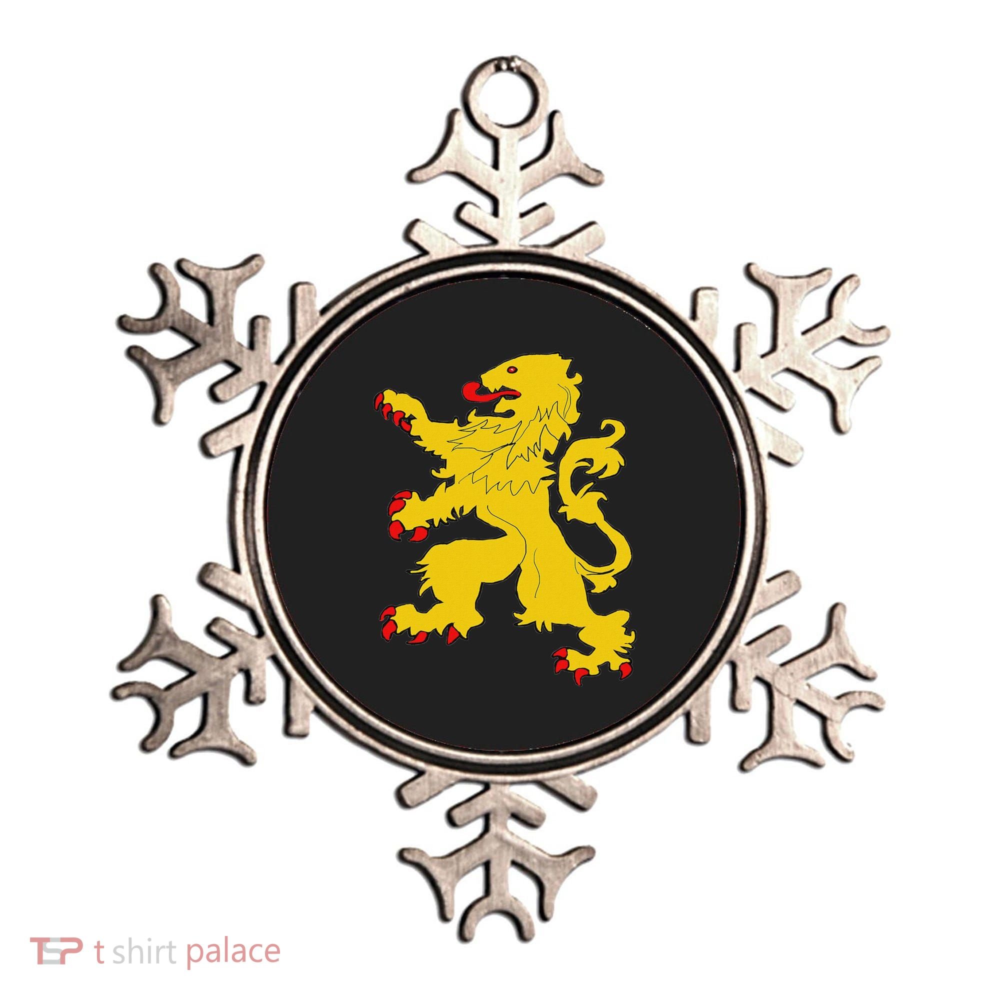 Netherlands Lion Nederland Oranje Crest Dutch Pride Roots Ornament