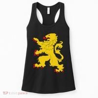 Netherlands Lion Nederland Oranje Crest Dutch Pride Roots Women's Tank Top thumb 0