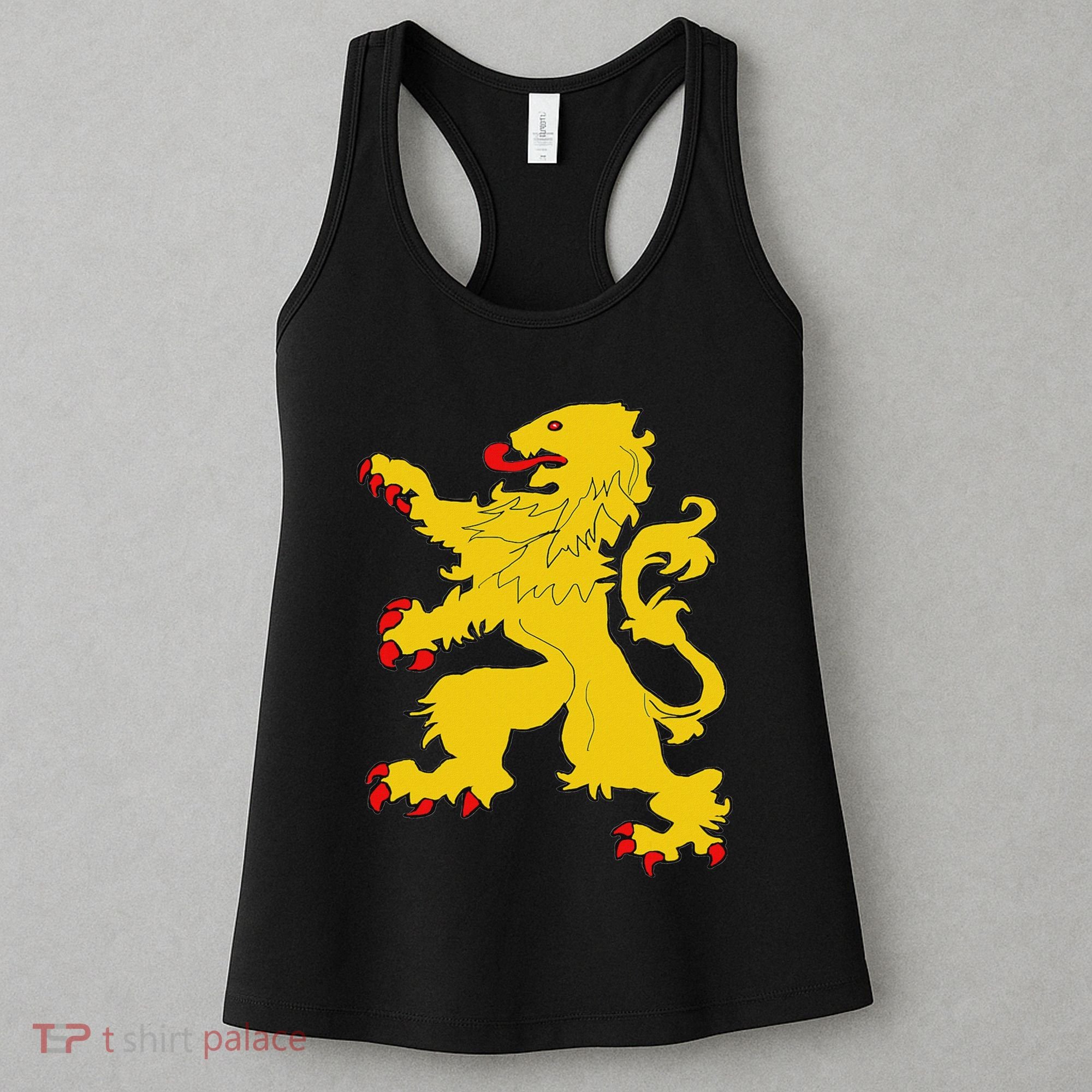 Netherlands Lion Nederland Oranje Crest Dutch Pride Roots Women's Tank Top