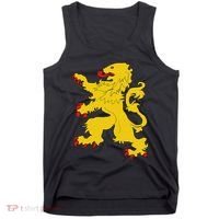 Netherlands Lion Nederland Oranje Crest Dutch Pride Roots Tank Top thumb 0