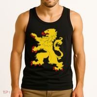 Netherlands Lion Nederland Oranje Crest Dutch Pride Roots Tank Top thumb 3