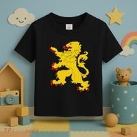 Netherlands Lion Nederland Oranje Crest Dutch Pride Roots Toddler T-Shirt thumb 3